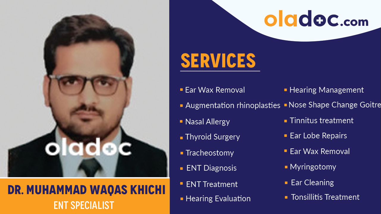 Services  provided by Dr. Muhammad Waqas Khichi